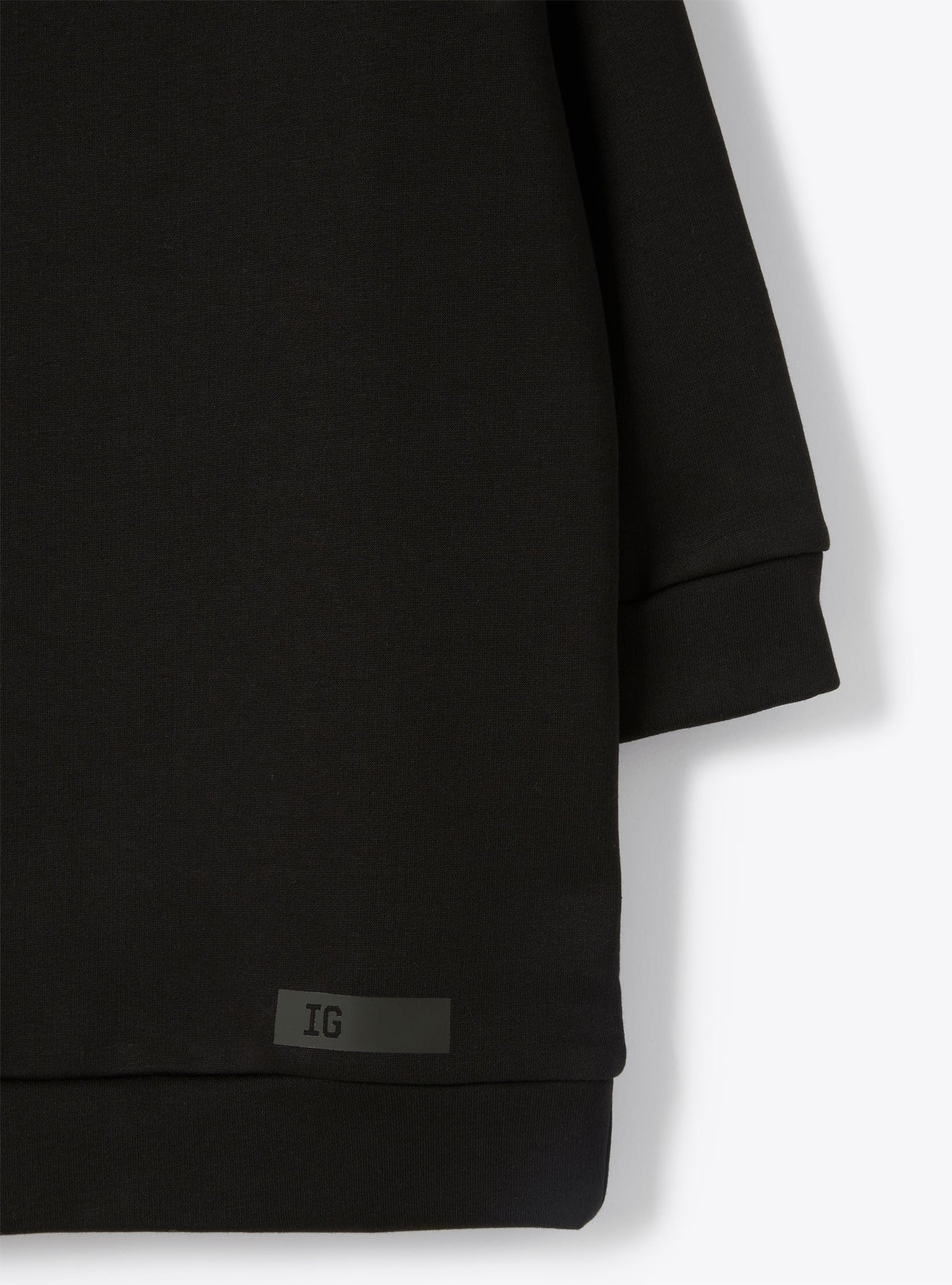 Dress In Hi-Tech Black Fleece