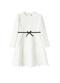 vestito in Sensitive ® Fabrics bianco