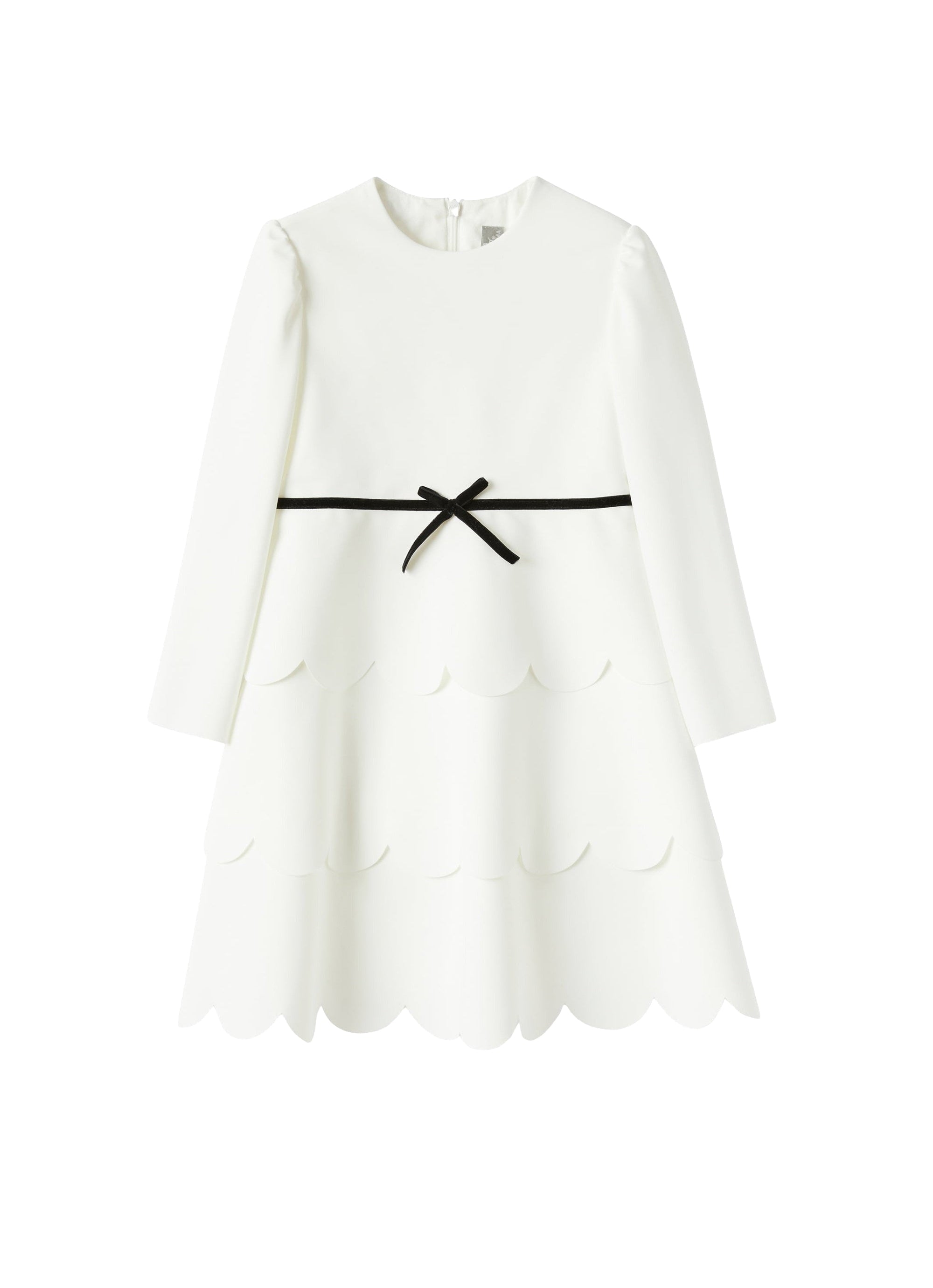 vestito in Sensitive ® Fabrics bianco