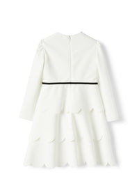 vestito in Sensitive ® Fabrics bianco