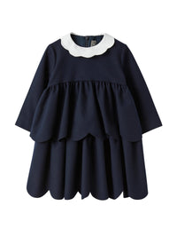 vestito in Technowool blu