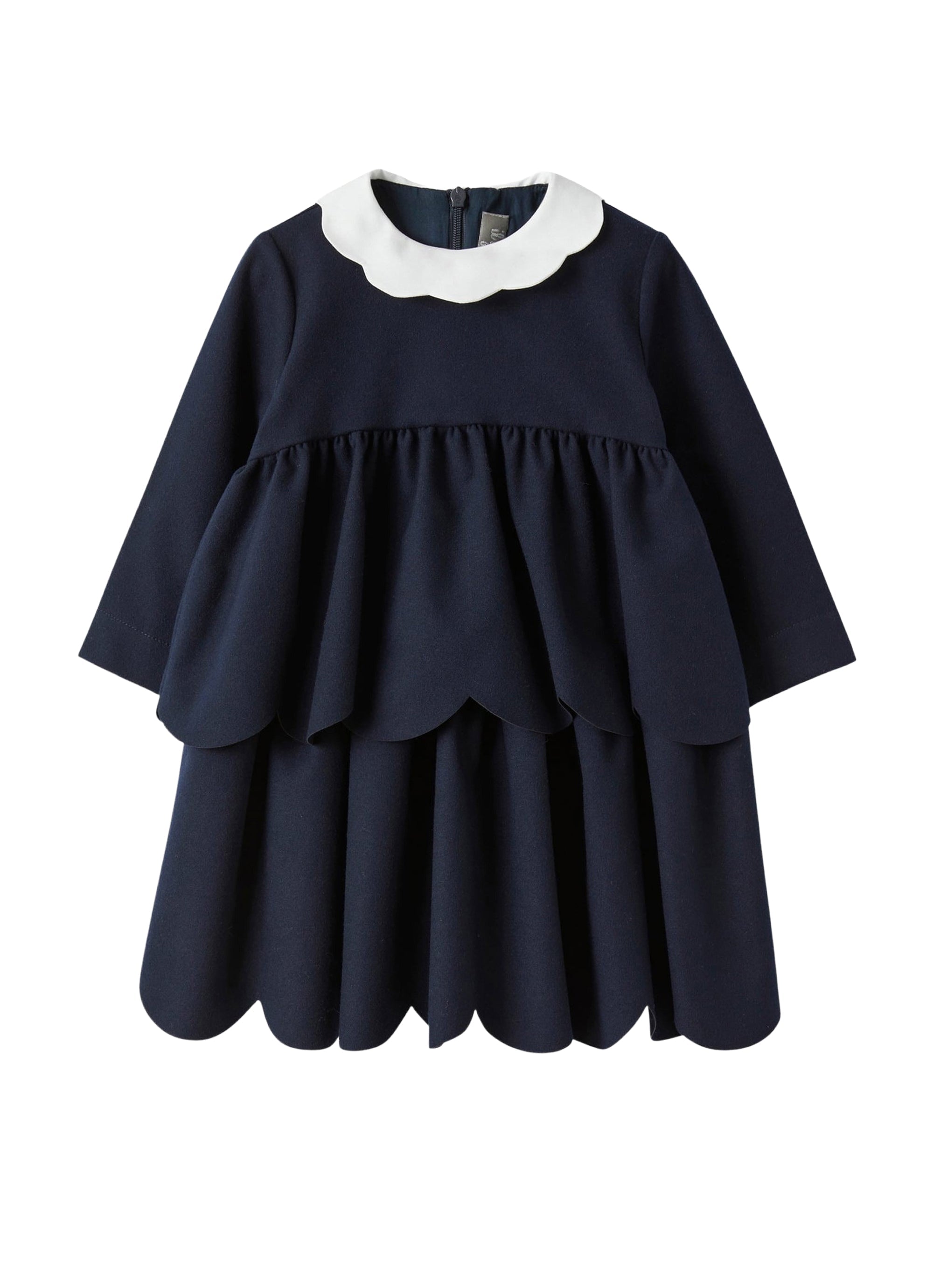vestito in Technowool blu