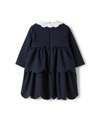vestito in Technowool blu
