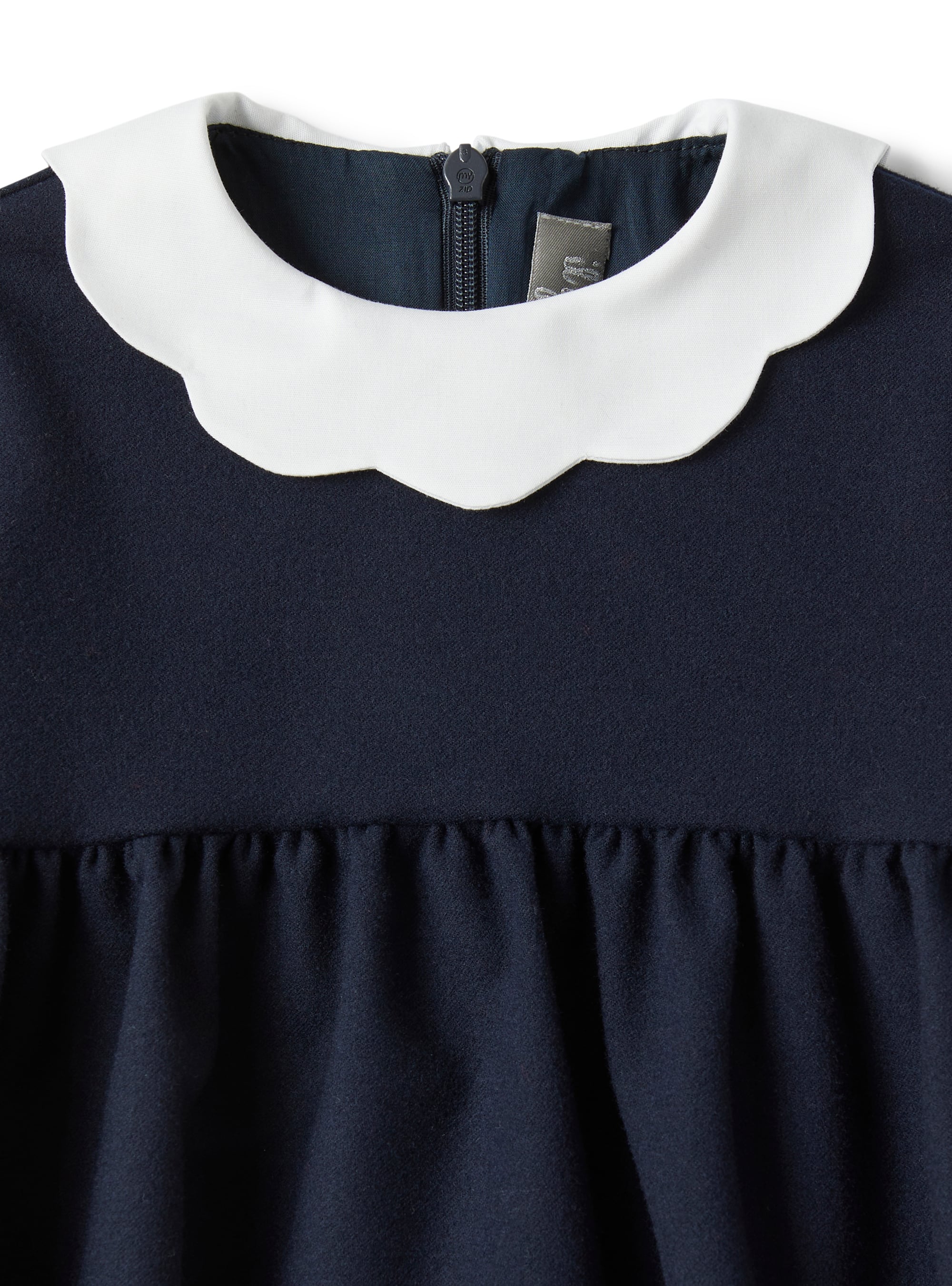 vestito in Technowool blu