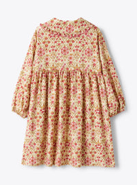 Viscose Dress With Bow Detail