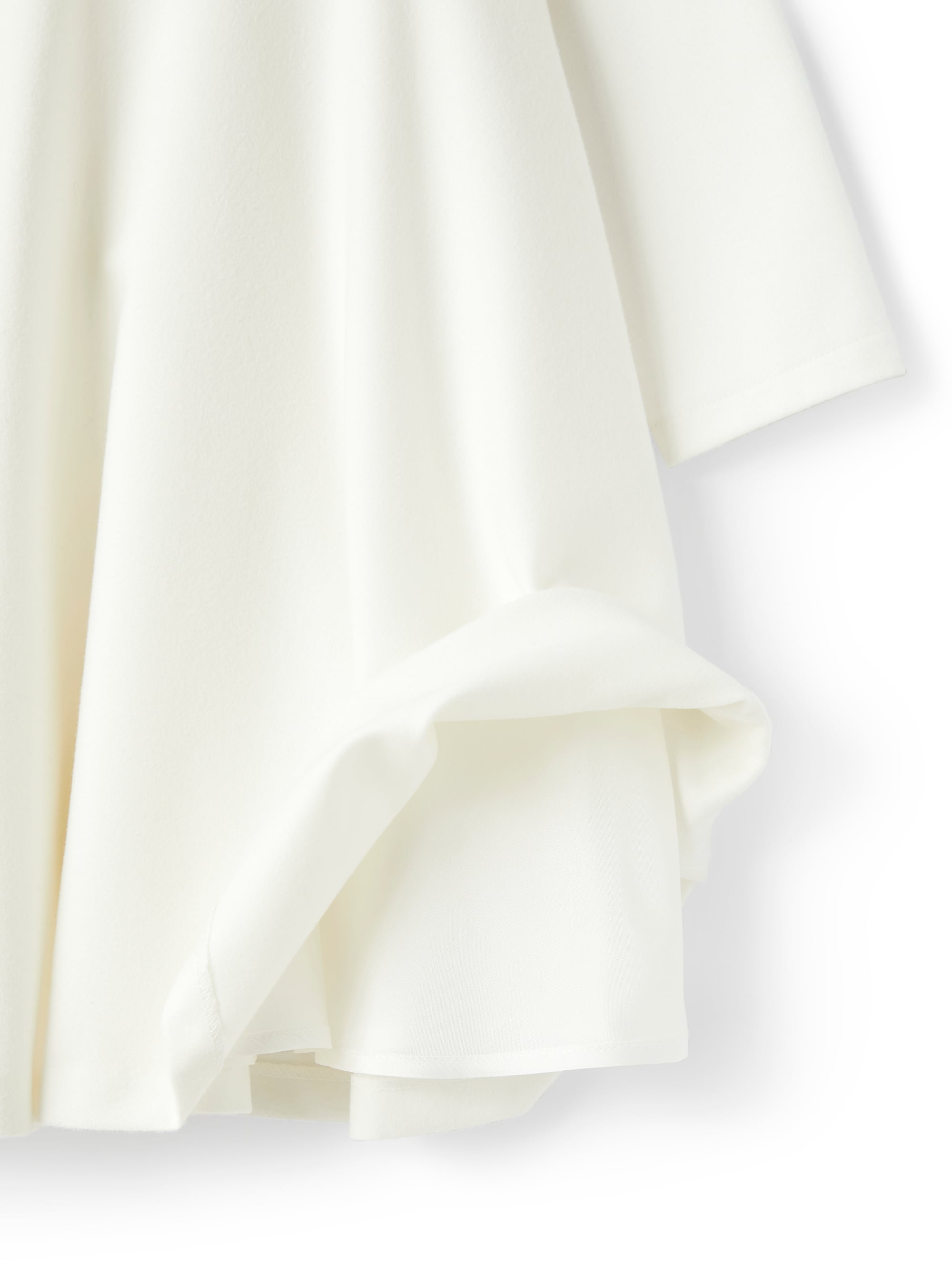 vestito in Technowool con fiori