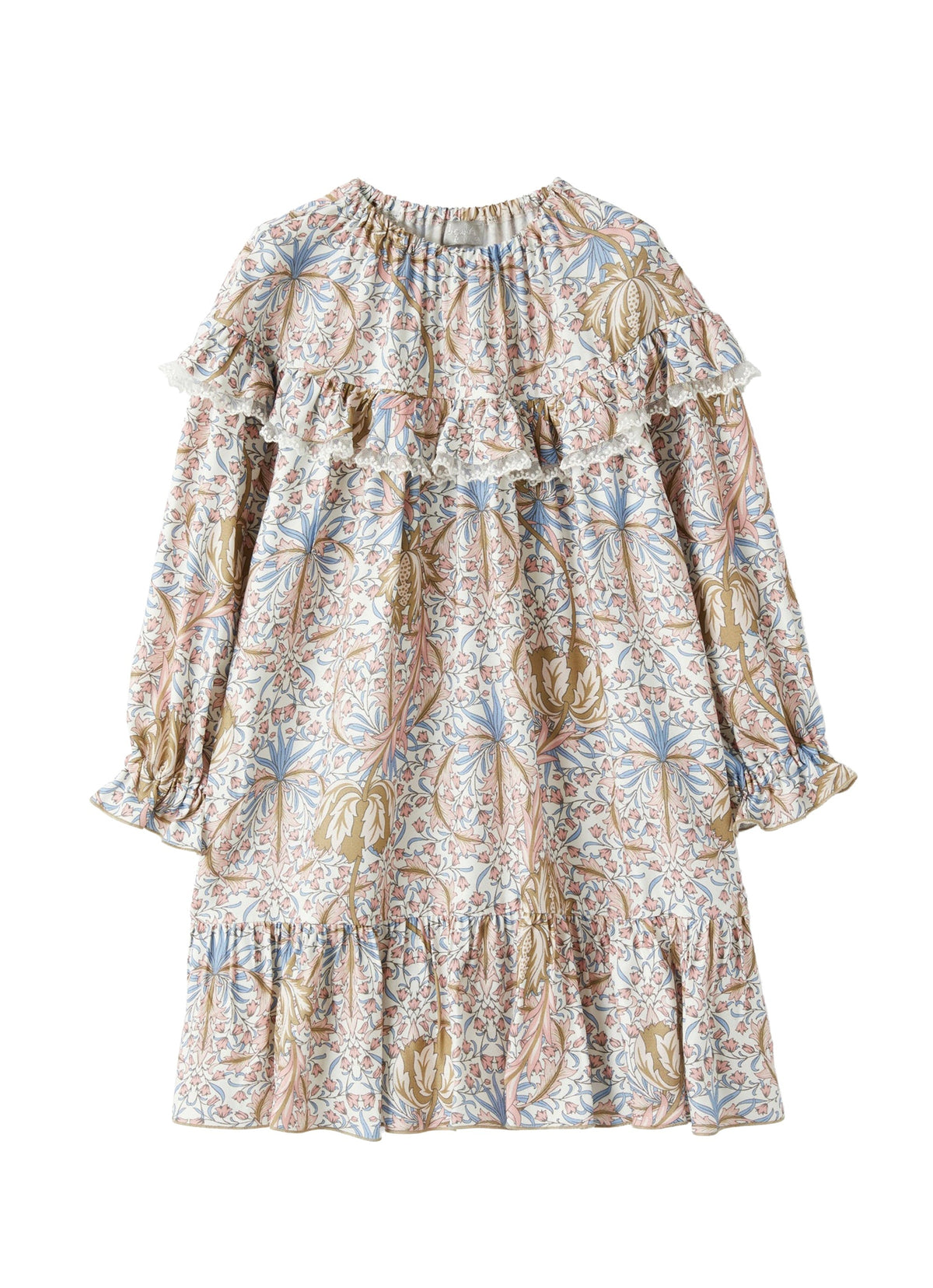 vl556r4004_433 // DOUBLON PAS FUSION /// Dress In Floral-Printed Viscose