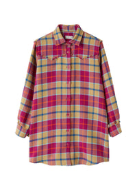 Dress In Checked Technowool