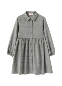 Dress In Overchecked Technowool