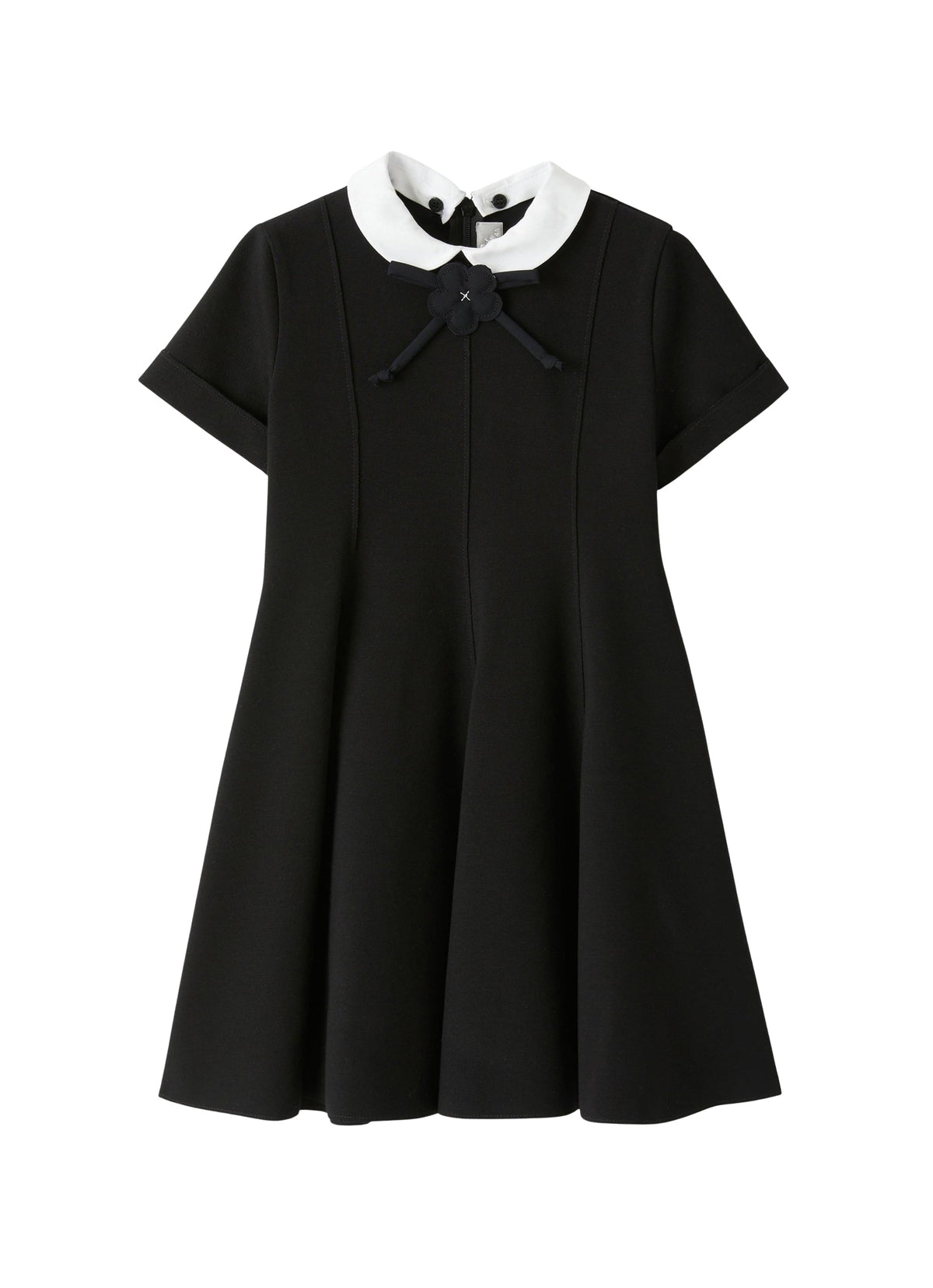 vm730m0041_099 // DOUBLON PAS FUSION /// DOUBLON DEVIENT OK PICS / vestito in punto milano con colletto