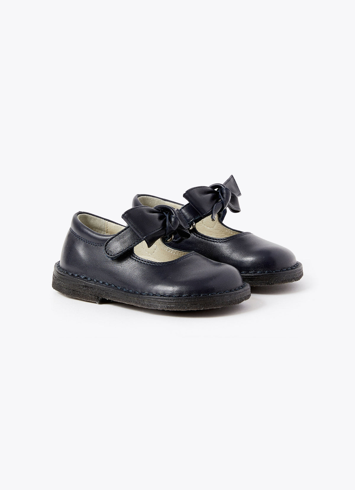 Nappa Shoes With Bow