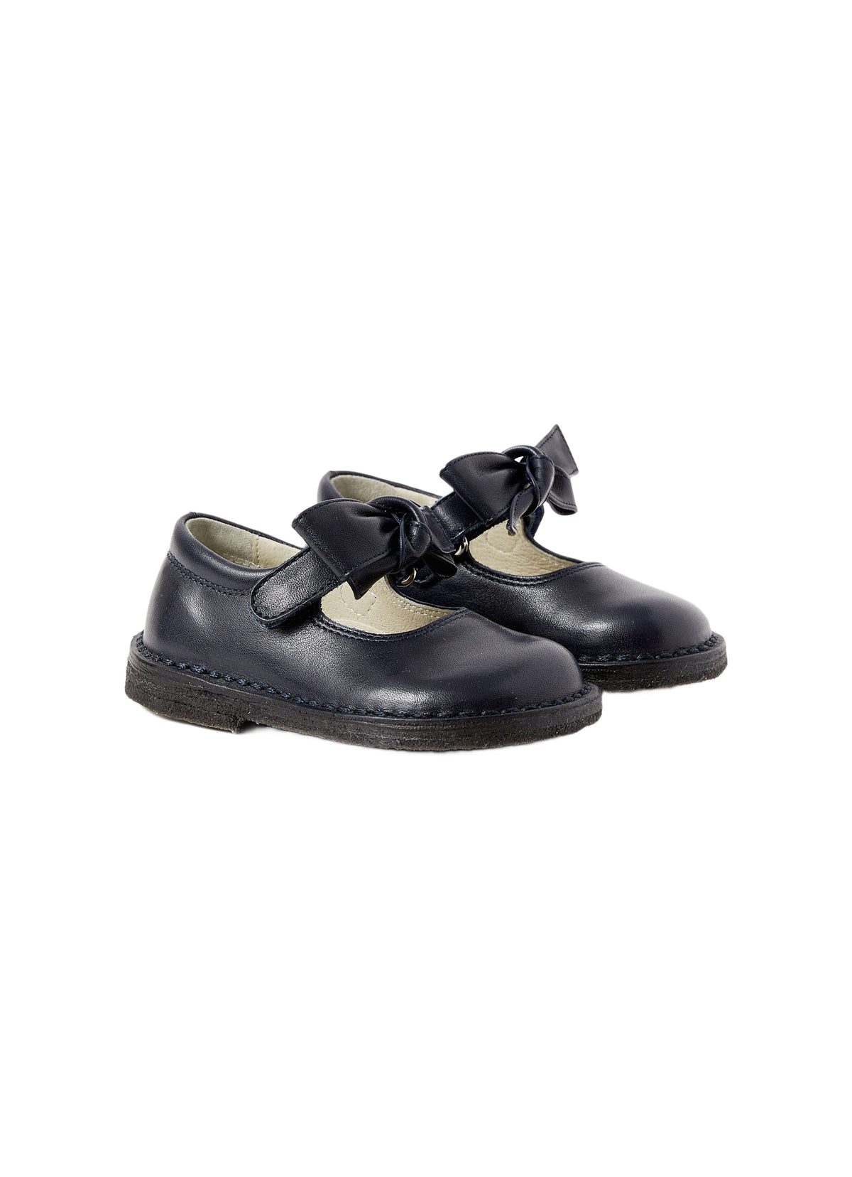 Nappa Shoes With Bow