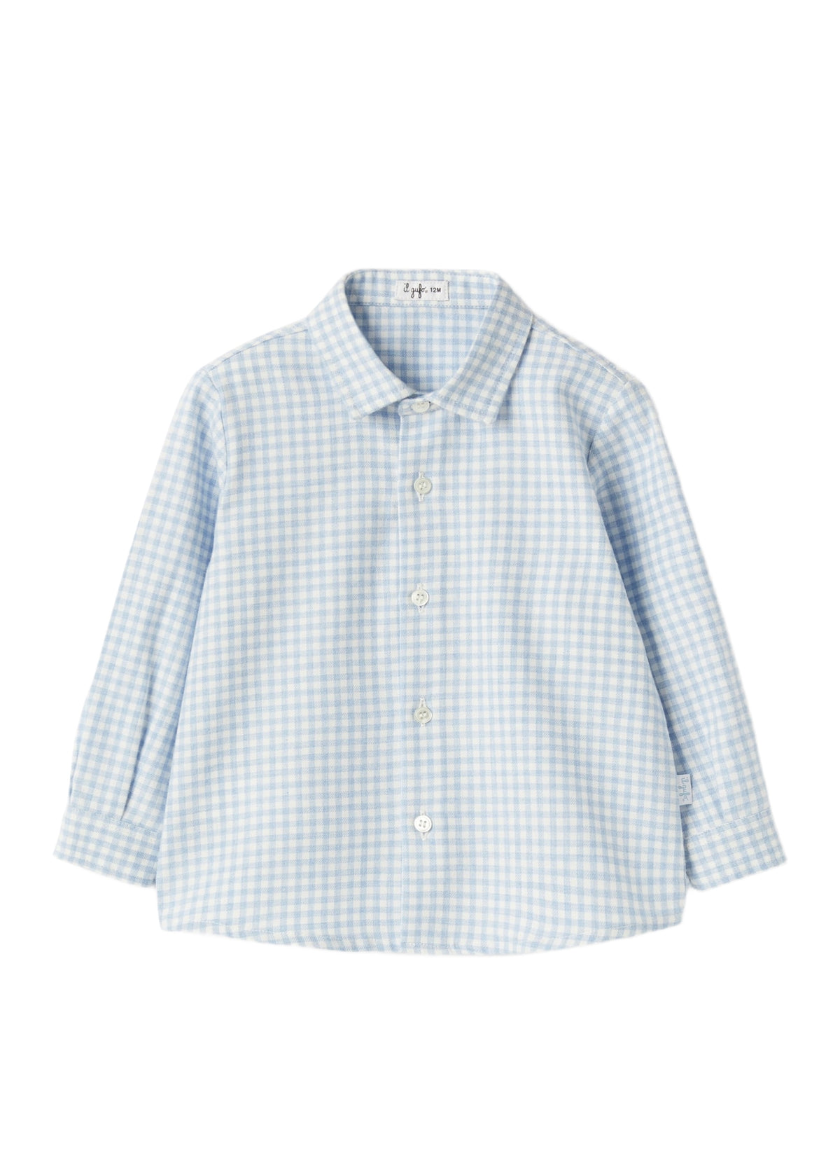 Flannel Shirt With Check Pattern