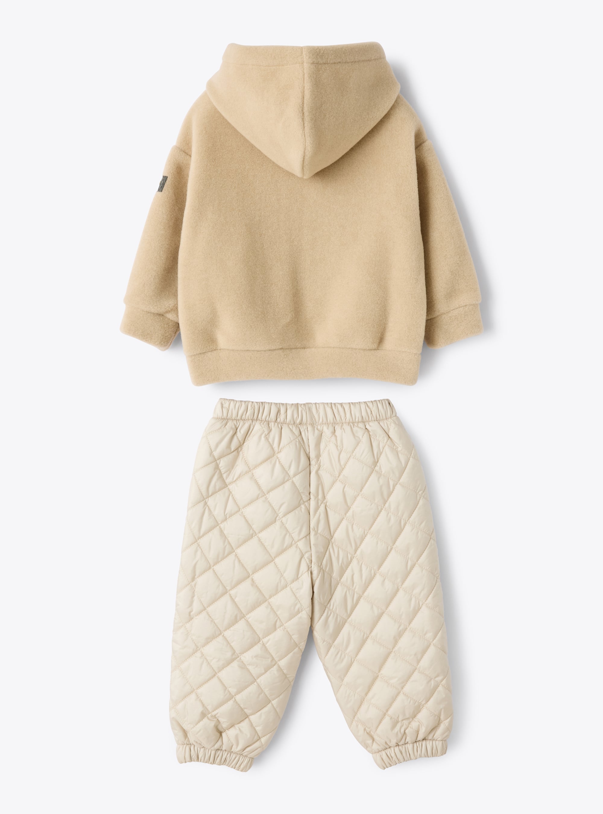 Fleece and nylon set