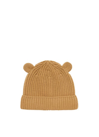 Wool bonnet with ears