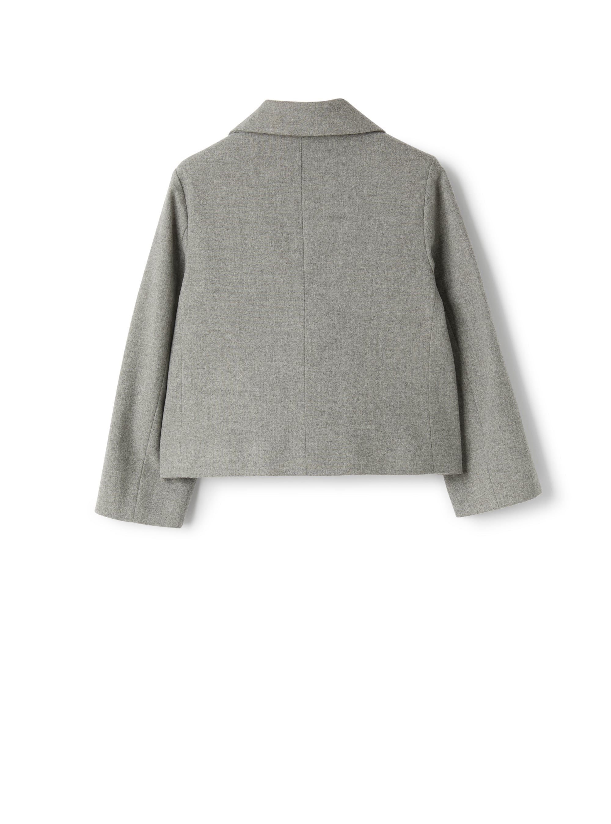 Double-breasted blazer in techno-wool