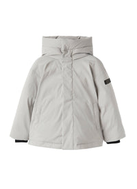 Technical nylon down jacket