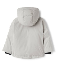Technical nylon down jacket