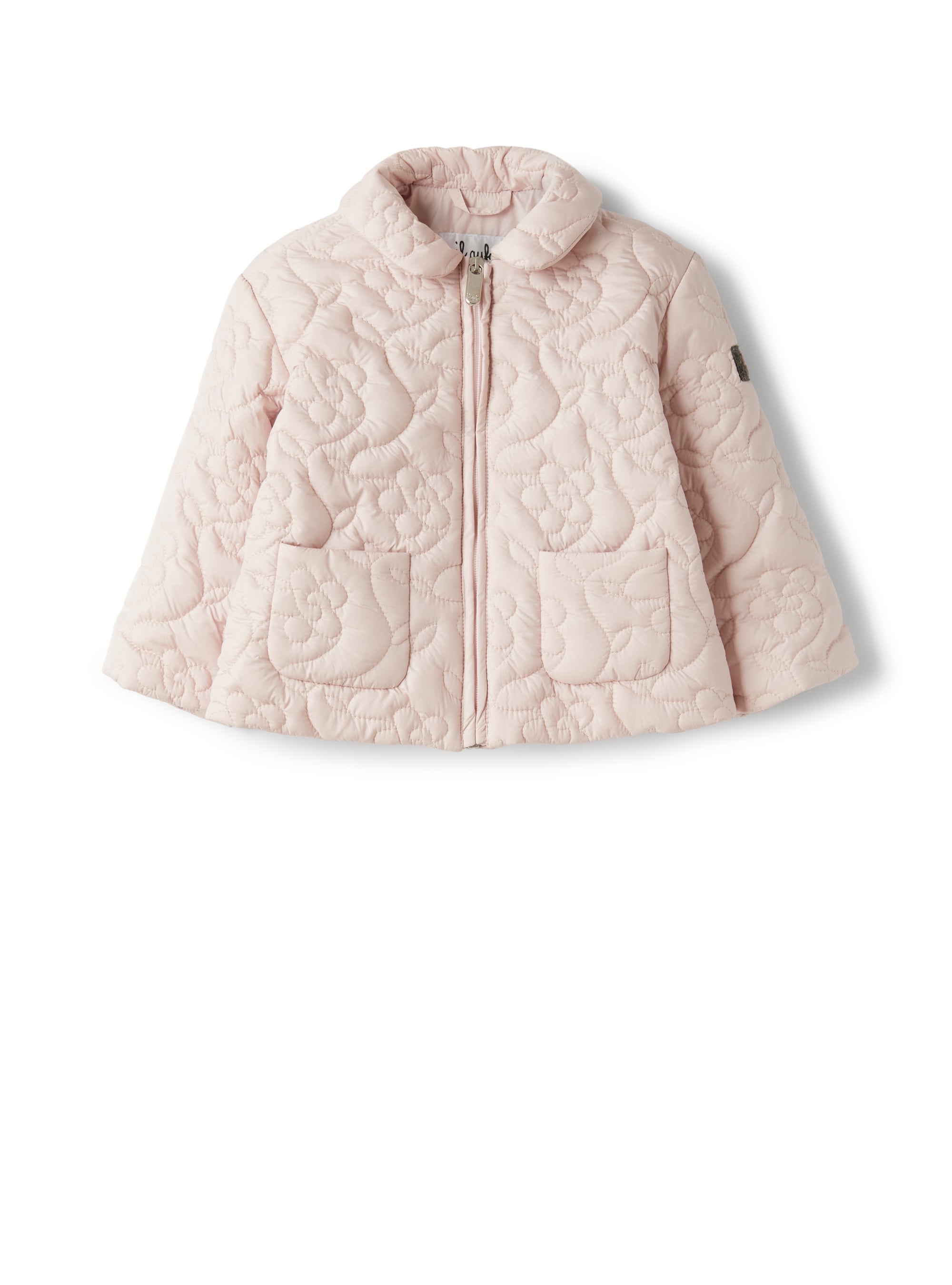 Floral quilted pattern jacket