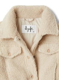 Boxy curly jacket