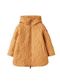 Jacket with floral quilting