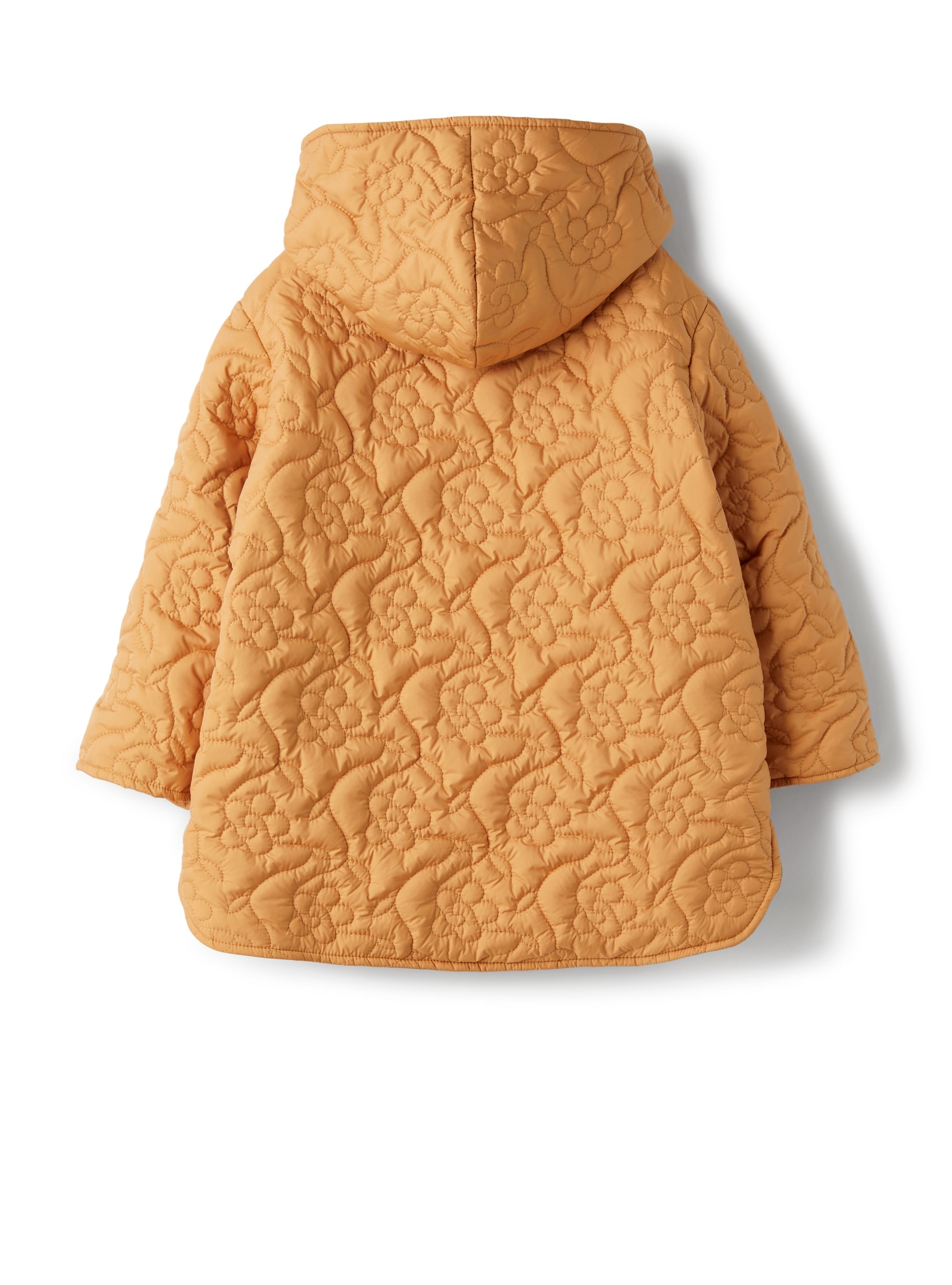 Jacket with floral quilting
