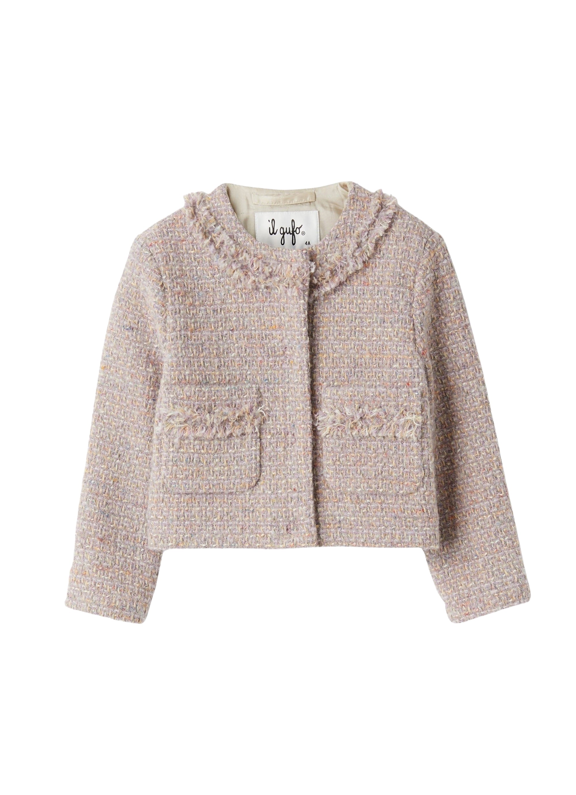 Boxy tweed jacket