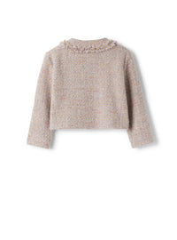 Boxy tweed jacket