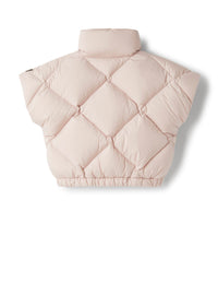 Boxy padded vest