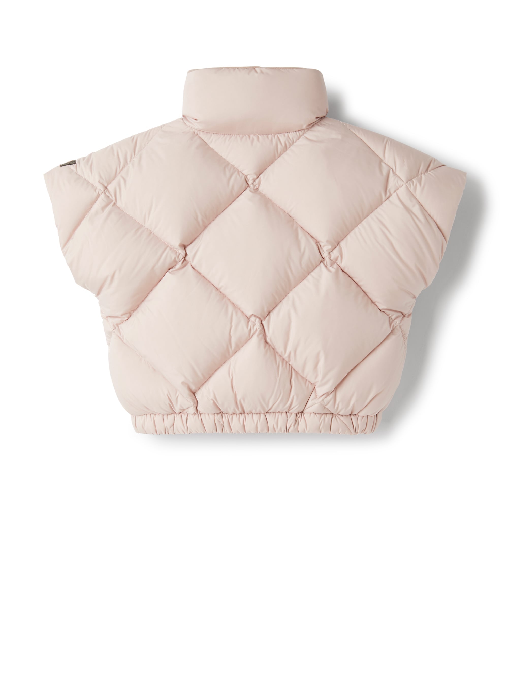 Boxy padded vest