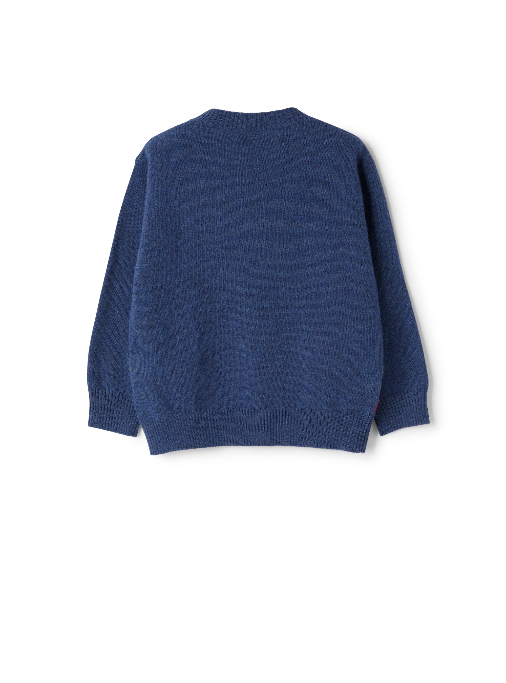 Crew neck wool sweater