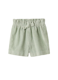 Ribbed Velvet Shorts