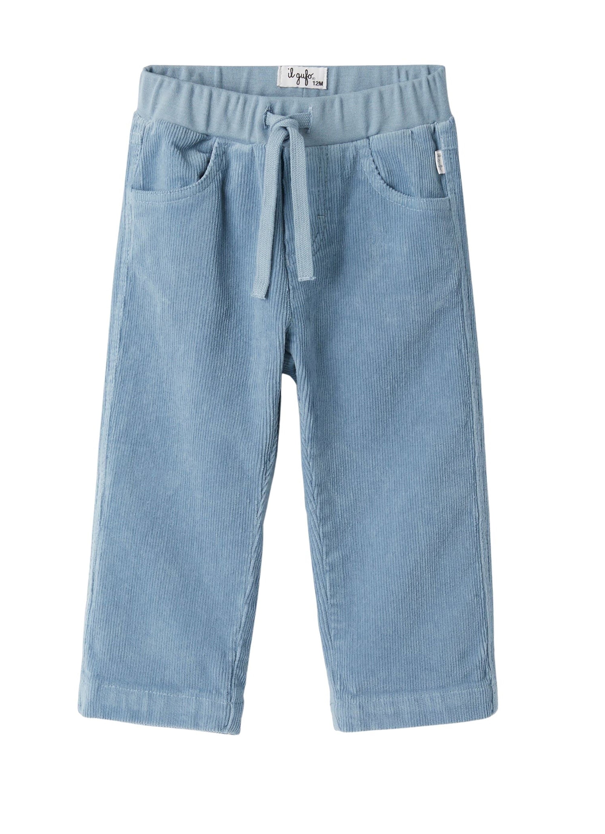 Ribbed velvet pants