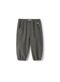 Wool blend trousers