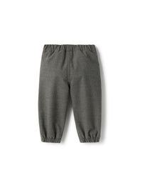Wool blend trousers