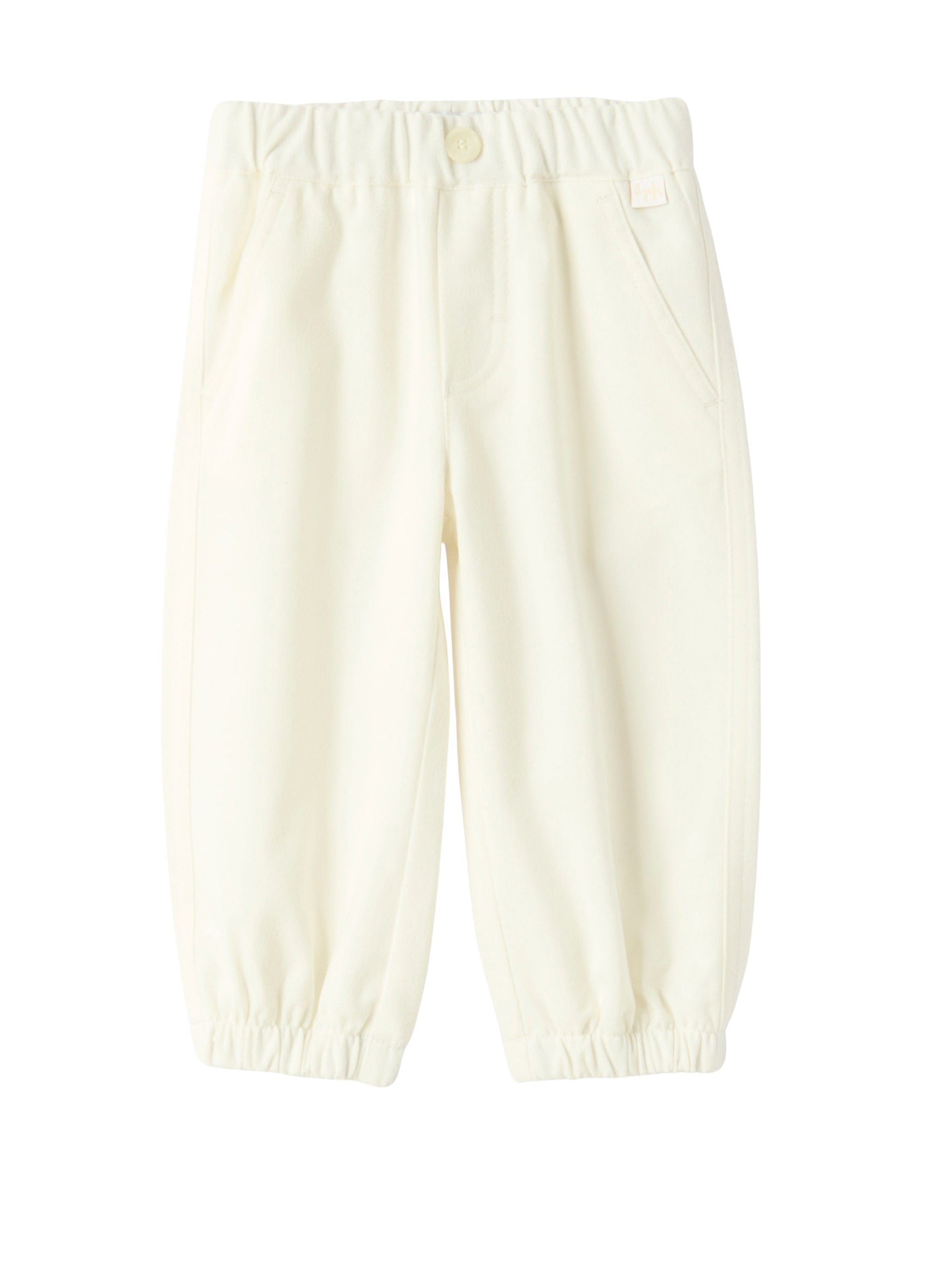 Wool blend trousers