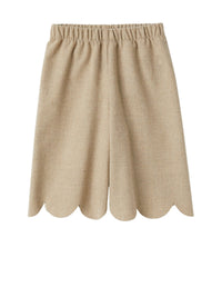Wide-leg techno-wool trousers