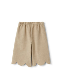 Wide-leg techno-wool trousers
