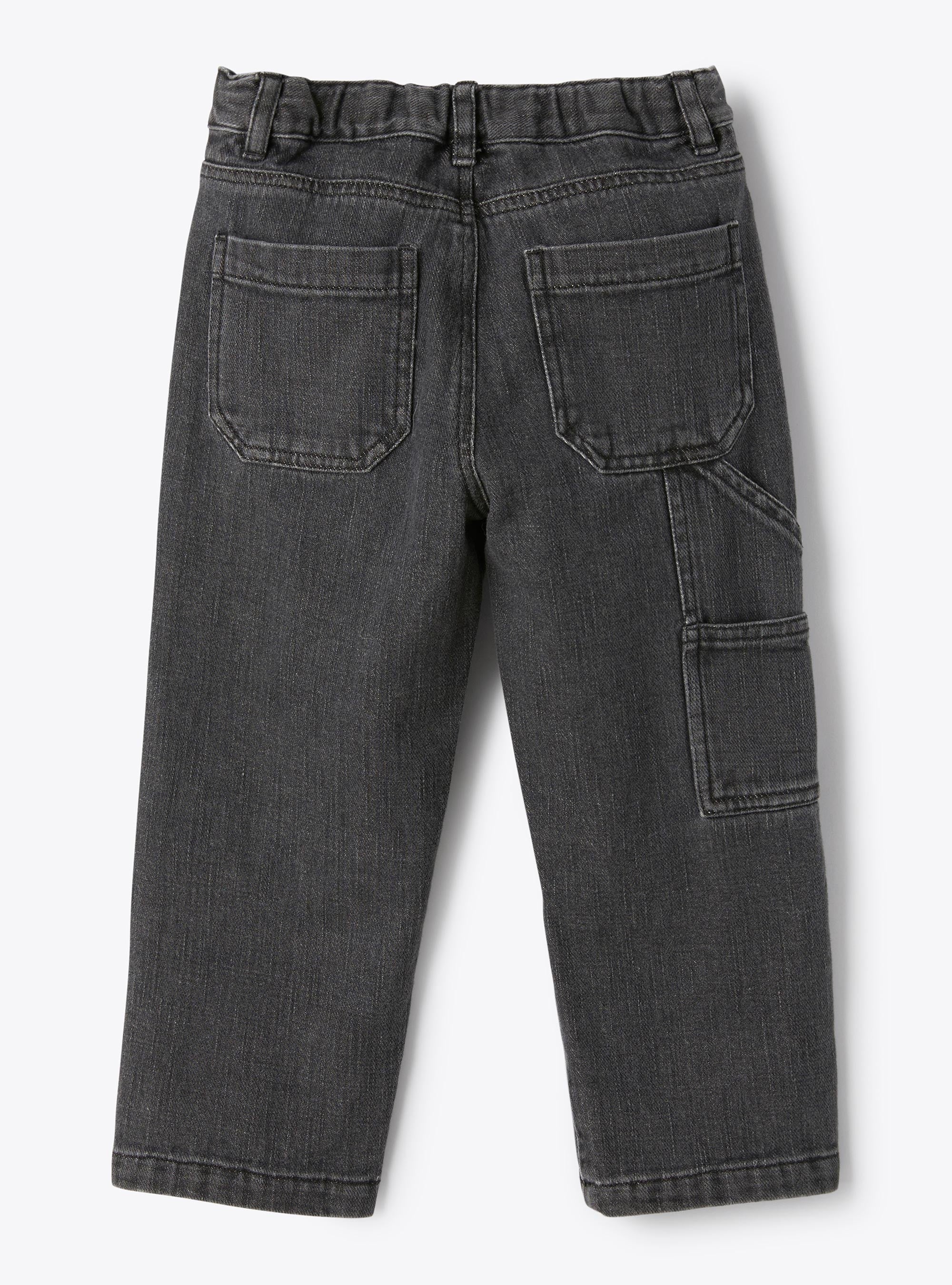 Denim workwear pants