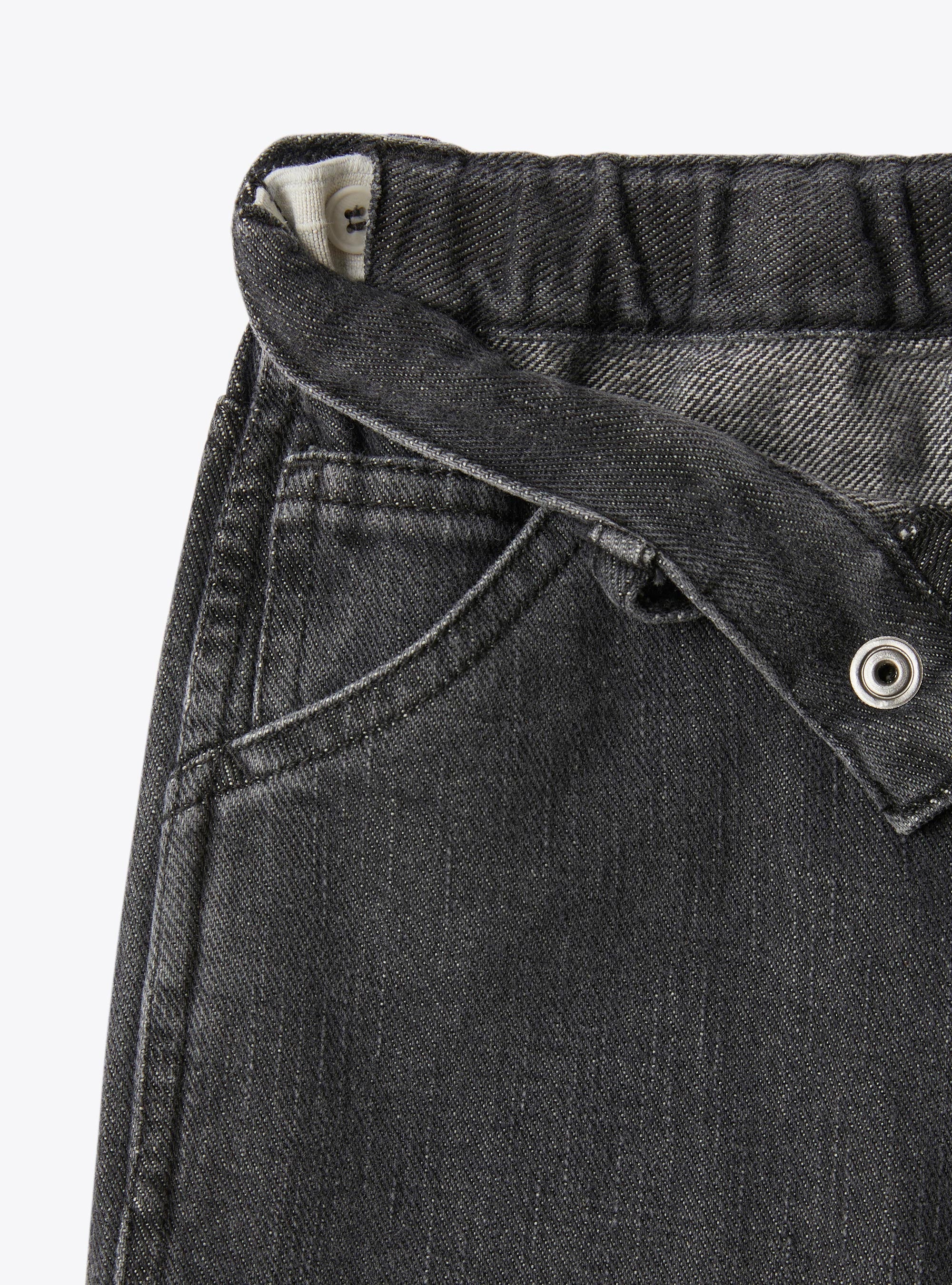 Denim workwear pants