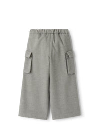 Palazzo pants in techno-wool
