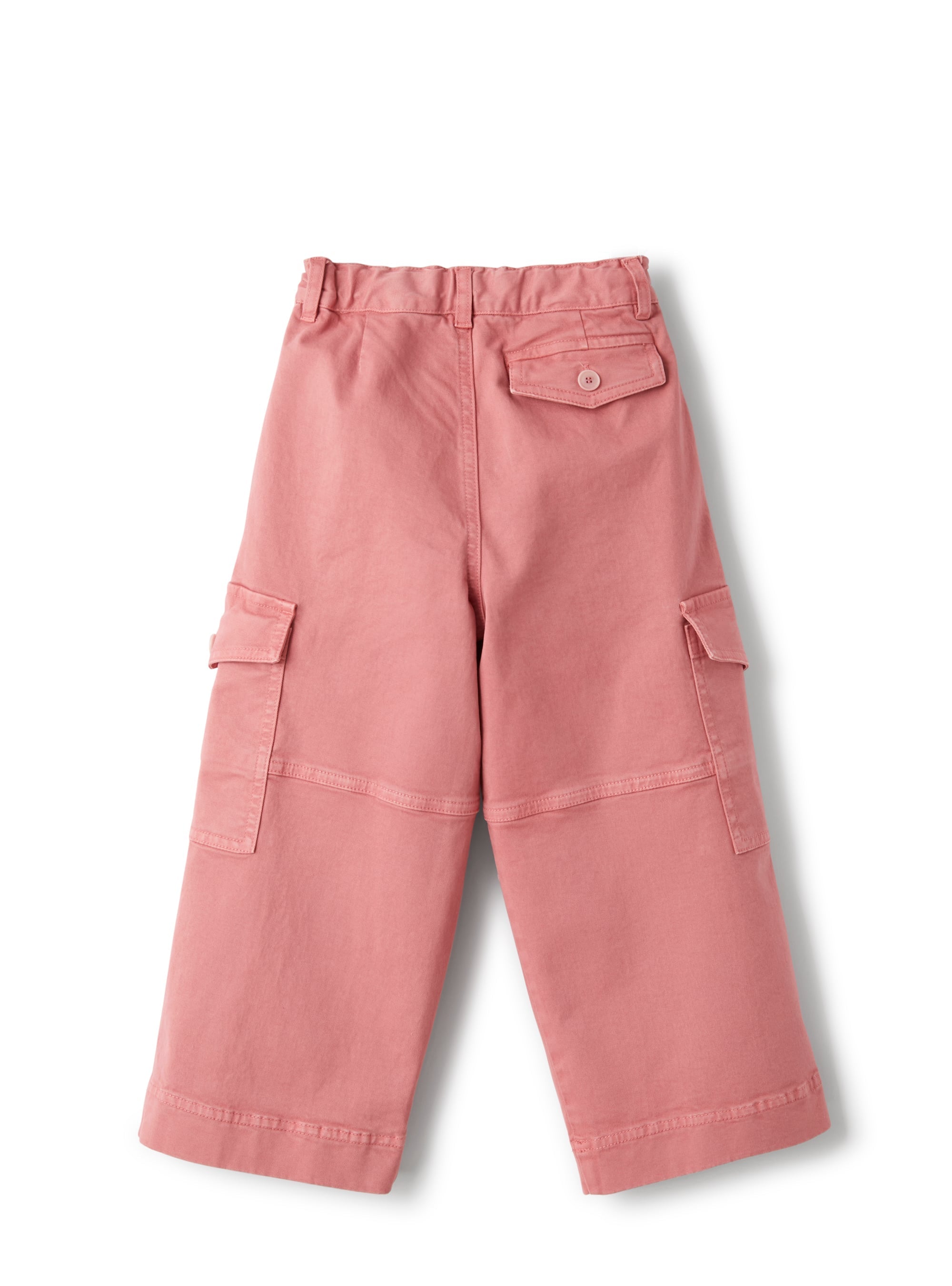 Gabardine cargo pants
