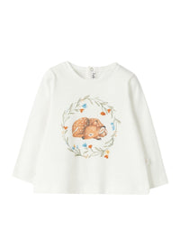 Jersey T-shirt with print