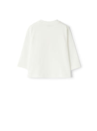 Cotton jersey T-shirt with print