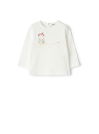 Jersey T-shirt with print