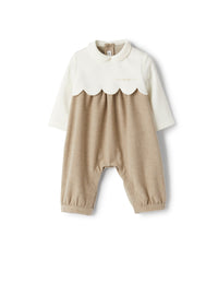 Cape motif jumpsuit