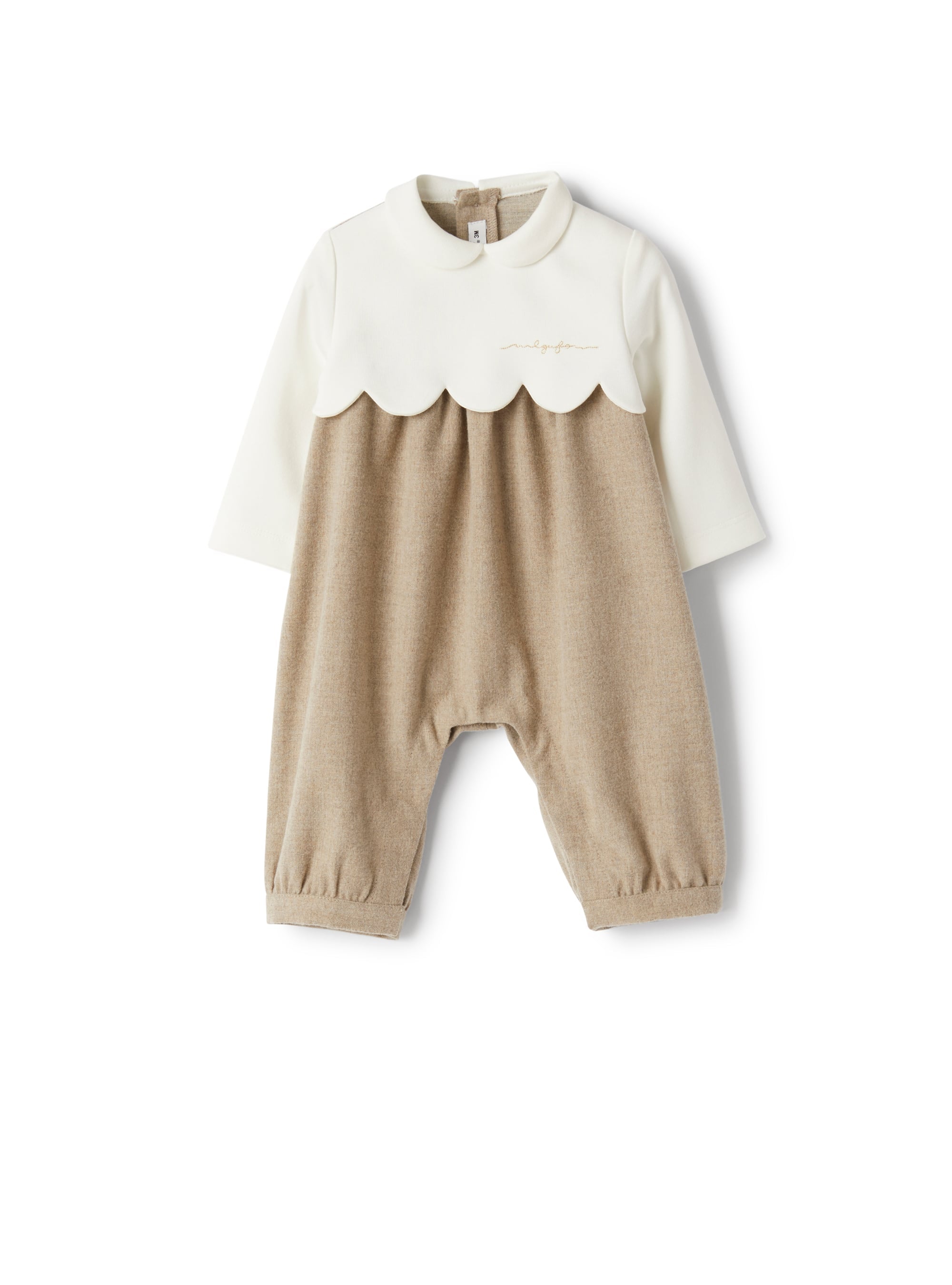 Cape motif jumpsuit