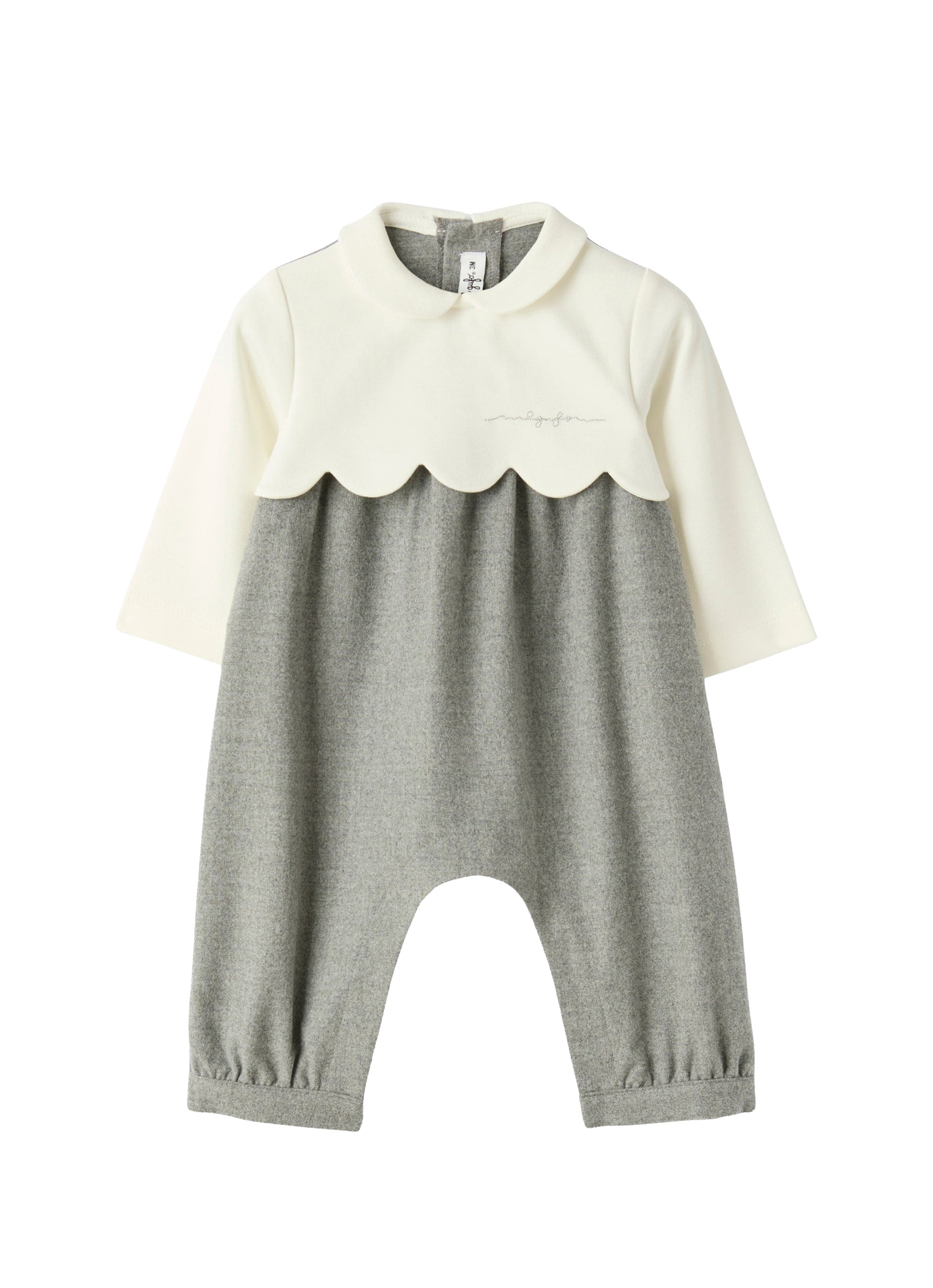 Cape motif jumpsuit
