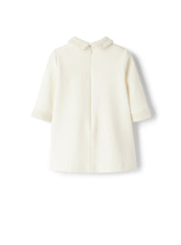 Milano stitch with glitter dress