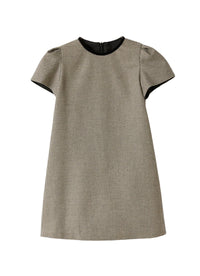 Lurex houndstooth dress